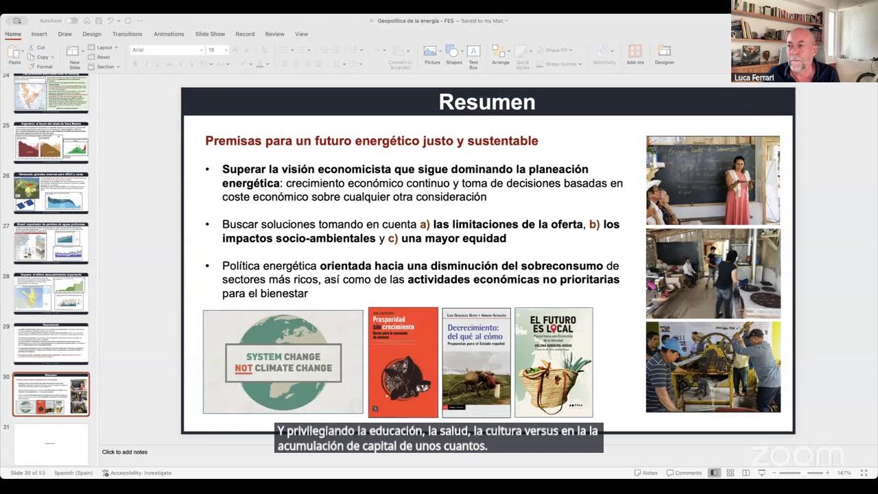 La geopolítica de la energía - Sesión 1
