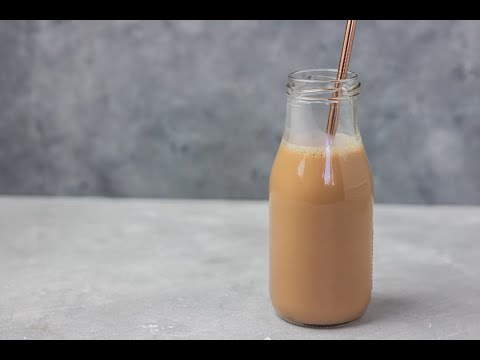 How To Make Milk Tea At Home | Easy and quick iced milk tea recipe