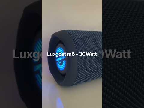 фото новая блютуз колонка luxgoat m6 - 30 ватт 0