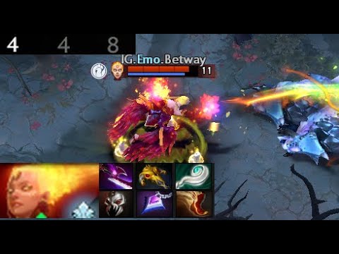 Emo - Lina | IG vs Virtus Pro  (game 1) BO2 | The International 2021