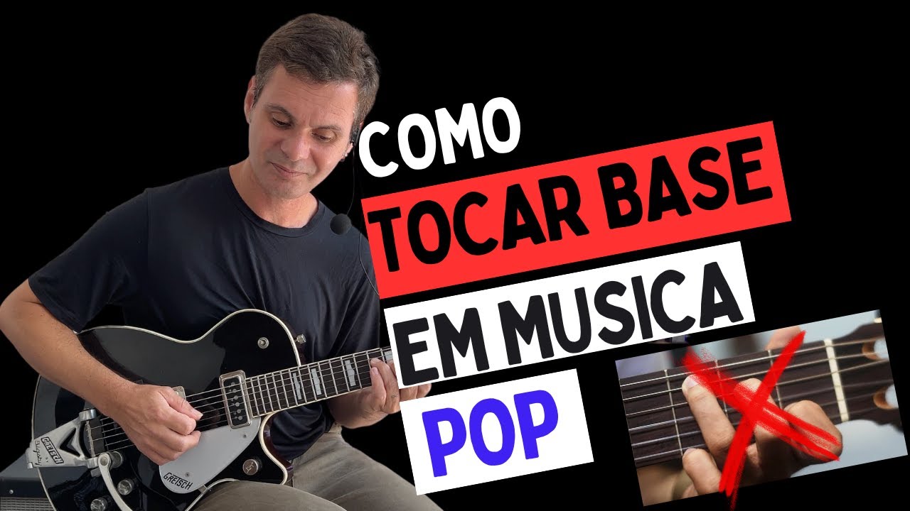 Fuja dos acordes de violão na GUITARRA.