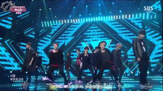 [Vietsub + Kara] Seventeen - ROCK @ 150913 Inkigayo