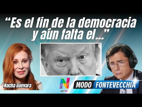 Nacha Guevara spoke about politics, art, and philosophy with Jorge Fontevecchia.