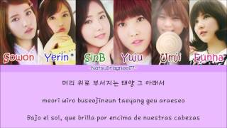 GFRIEND - Water Flower (물꽃놀이) [Sub. Español + Hangul + Rom] Color &amp; Picture Coded