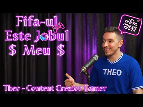 Calinacho este fratele meu | Theo - Content Creator Gamer | Cu Tineri Despre Tineri Episodul 11