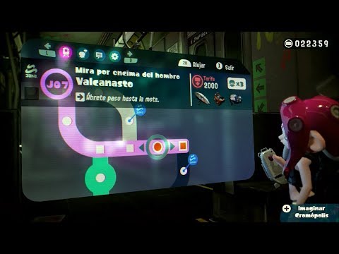 J07 Valcanasto | Mira por encima del hombro | Octo Expansión | Splatoon 2