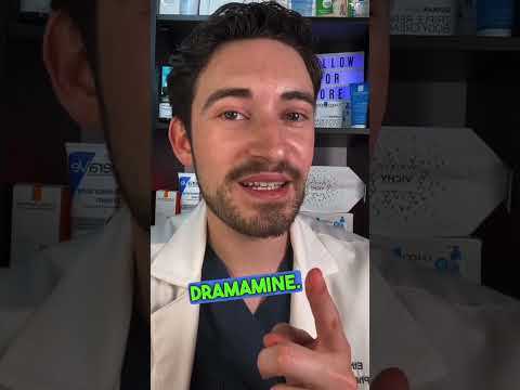 The Drama with Dramamine DEBUNKED #pharmacist #motionsickness #doctor #medicine #medication #shorts