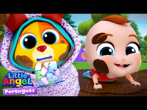 ⭐ NOVO ⭐ Chuva chuva vá embora 🌧️☔ Little Angel Brasil | Músicas Infantis em Português