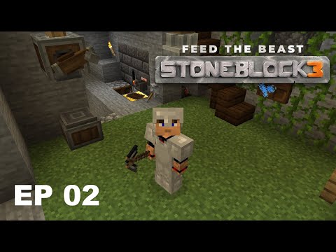 Stoneblock 3 - Episode 02 - Tinkers Smeltery!