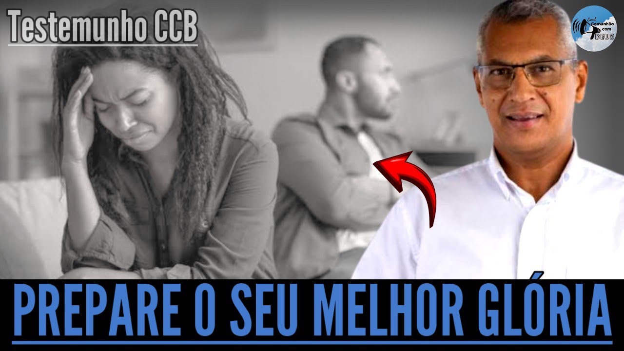 Testemunho CCB- Esse testemunho é fantástico, eu fiquei maravilhado 🖐🏽😭 | Irmão Dario