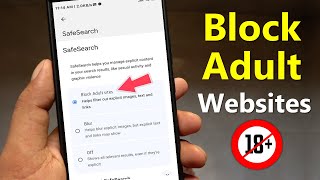 How to Block Adult Sites | Google Safe Search | YouTube Restricted Mode| Play store Parental Control