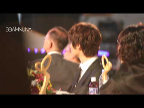 [Fancam] 111121 Korean Popular Culture and Arts Awards - 민혁&정신(minhyuk&jungshin)