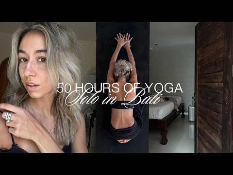 50 hrs of yoga solo traveling bali⭐️