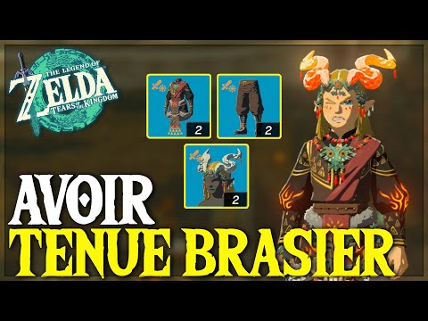 Comment Débloquer la TENUE BRASIER dans Zelda Tears of The Kingdom - TUTO ZELDA TOTK
