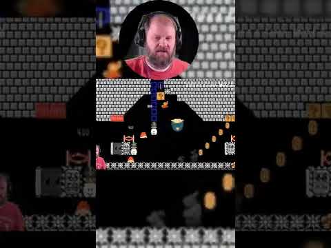 Shelling Thunder 30 secs 1XH-V5M-RKG #mariomake2 #kaizo #shorts