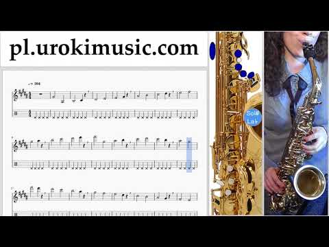 Nauka Gry Na Saksofonie (Altowy) Jonas Blue - Mama Nuty Poradnik Część 1 um-i463