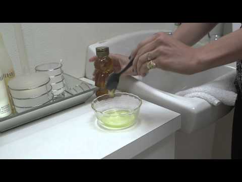 Part of a video titled Honey & Egg Face Mask : Skin Care Topics - YouTube