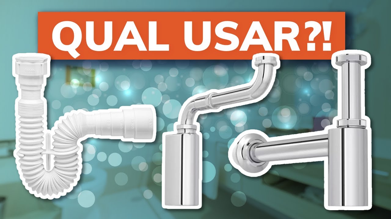 TUDO sobre SIFÃO: como escolher o MELHOR sifão de pia pra sua casa