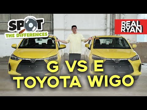 TOYOTA WIGO E VS WIGO G COMPARISON PHILIPPINES