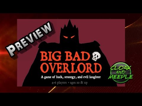 Cloak and Meeple: Preview, Big Bad Overlord