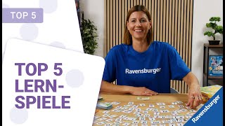 Unsere TOP 5 Lernspiele für Kinder ab 4, 5, 6, 7 Jahren