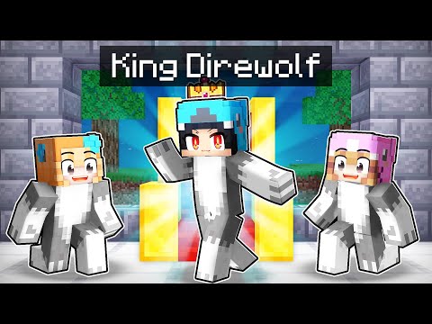 OMZ as DIREWOLF KING in Minecraft! - Crazy Story