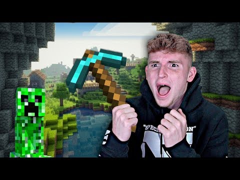 Infinite Lists Is SCARED OF Minecraft Creepers.. (Part 1)