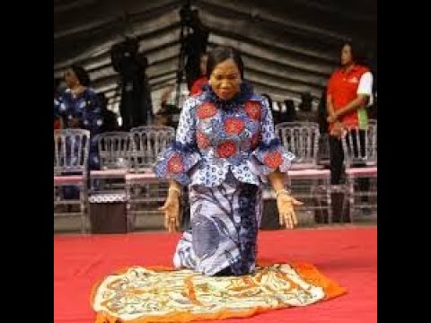 Rev. Funke Adejumo leads Mothers in Praying and Fighting for their Children