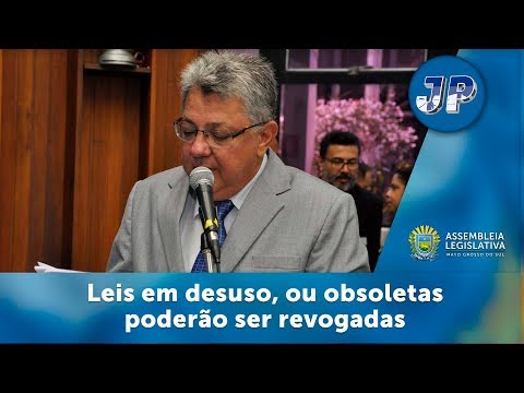 Leis em desuso, ou obsoletas poderão ser revogadas