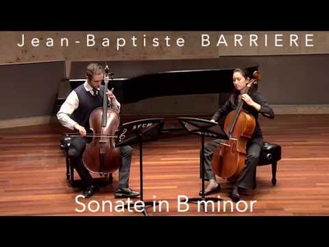Jean-Baptiste Barriere: Sonate no. 1 in B minor I. Adagio and II. Allegro