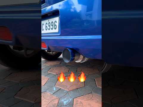 HKS Muffler 🔥🔥🔥 | The LOUDEST Swift 🚗 #automobile #muffler