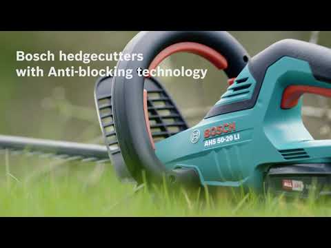 Bosch Akumuliatorinės teleskopinės gyvatvorių žirklės UniversalHedgePole 18, 1x2,5Ah video