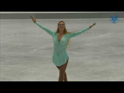 Pascaline PETIT. Oberstdorf 2018. Silver Ladies II - Artistic. 7 place