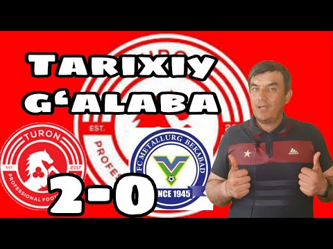 Tarixiy g'alaba.Superliga 12-tur  Turon-Metallurg 2:0. Olg'a TURON