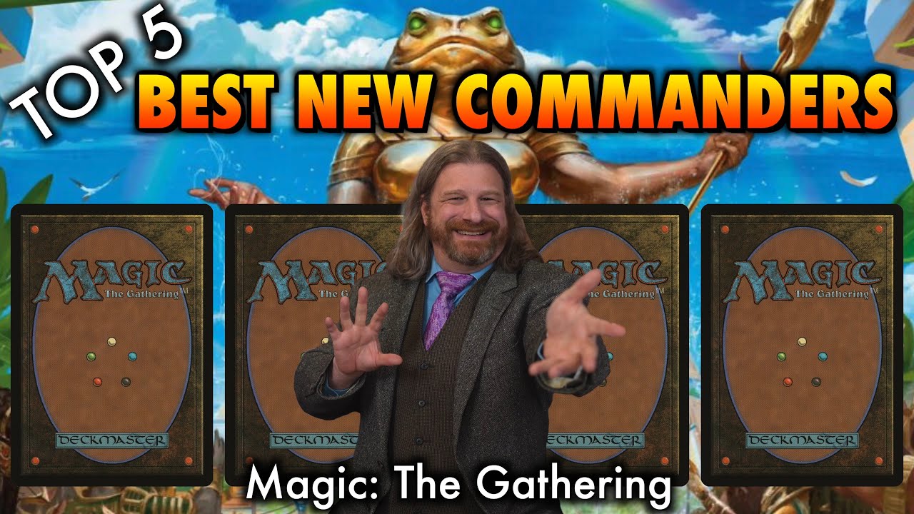 Top 5 Best New Commanders From Aetherdrift! Magic The Gathering's Most Powerful New Legendary Cards!