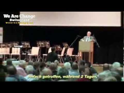 WAC Switzerland konfrontiert Christoph Blocher, Altbundesrat SVP