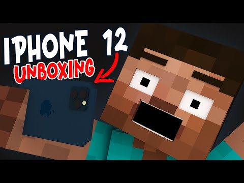 Monster School : IPHONE 12 UNBOXING - Minecraft Animation
