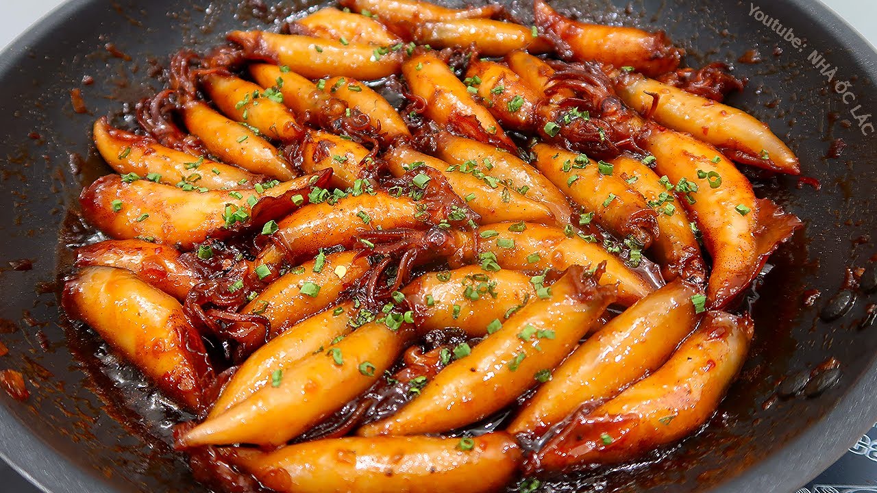Cách Nấu Mực Trứng