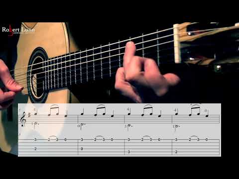 CAROL OF THE BELLS - Includes Sheet Music/TAB - Classical Guitar Arrangement