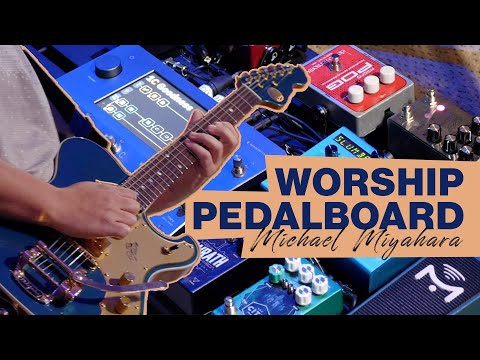 Worship Pedalboard BTS - Quad Cortex with extras=TONE FOR DAYS 🎸