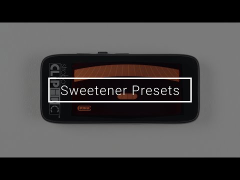 StroboClip HDC | Tune Screen | Sweetener Presets