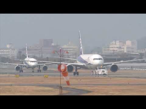 高知龍馬空港とその周辺の海岸沿いをドローン撮影【高知県南国市】