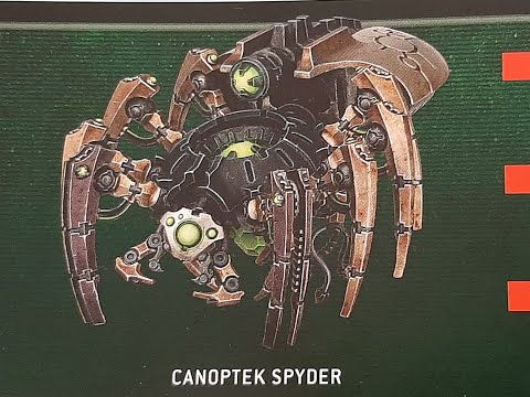 Lets Build EP 17 Canoptek Spyder from The Imperium magazine for Necrons for Games of 40K