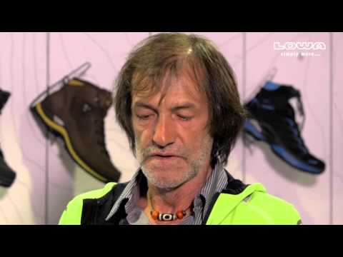 Intelligente Schuh-Schnürung mit dem 2-Zone-Lacing von LOWA