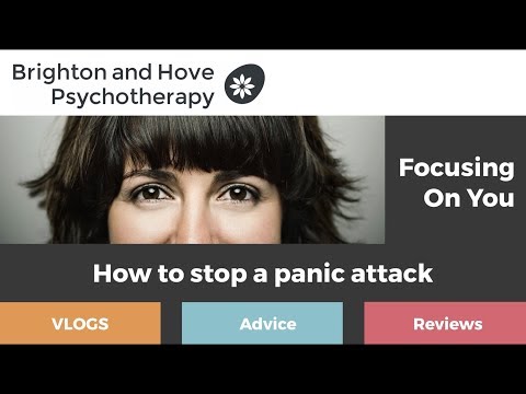 How to stop a panic attack