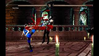 SUB ZERO VS TIME NINJAS 2 MORTAL KOMBAT KOLLECTION "Follow the grand journey of the Iceman."