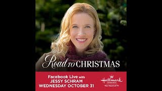 Jessy Schram Hallmark interview for Road to Christmas video