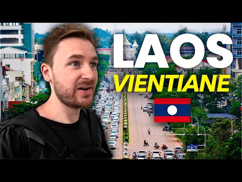 MY FIRST TIME in LAOS ???????? Vientiane is SO Undiscovered