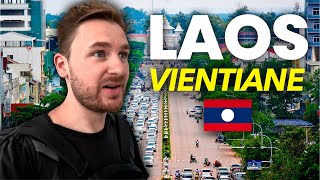 MY FIRST TIME in LAOS 🇱🇦 Vientiane is SO Undiscovered