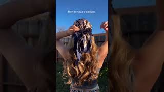 Download lagu #SHORTS how to wear a bandana s hairtutorial mp3 Download lagu #SHORTS how to wear a bandana s hairtutorial mp3
